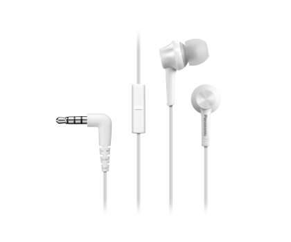 Słuchawka Panasonic SŁUCHAWKI DOUSZNE PANASONIC RP-TCM115E-W Białe